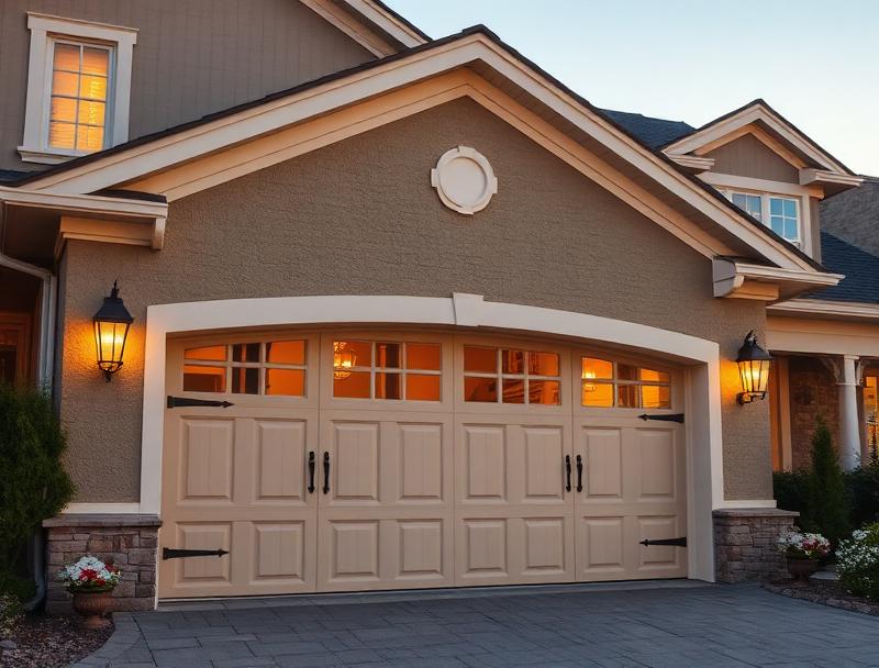 Garage door project 2 - Before and after installation